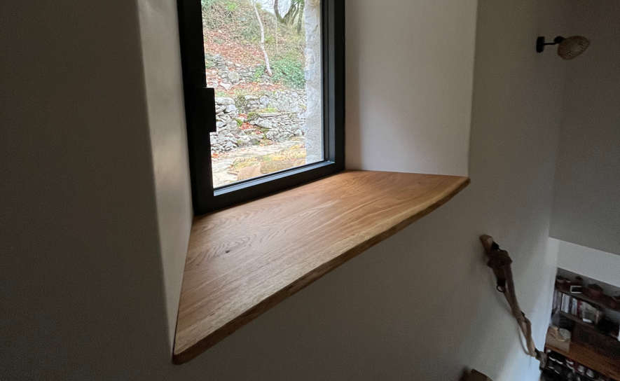 Portfolio Tablettes en chêne